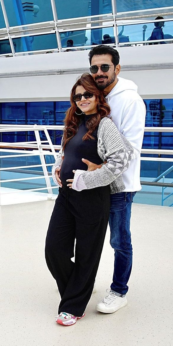 BiggbossKaTadka's tweet photo. Congratulations #RubiNav

#RubinaDilaik announced her pregnancy.. https://t.co/dwAs6BKFeC
