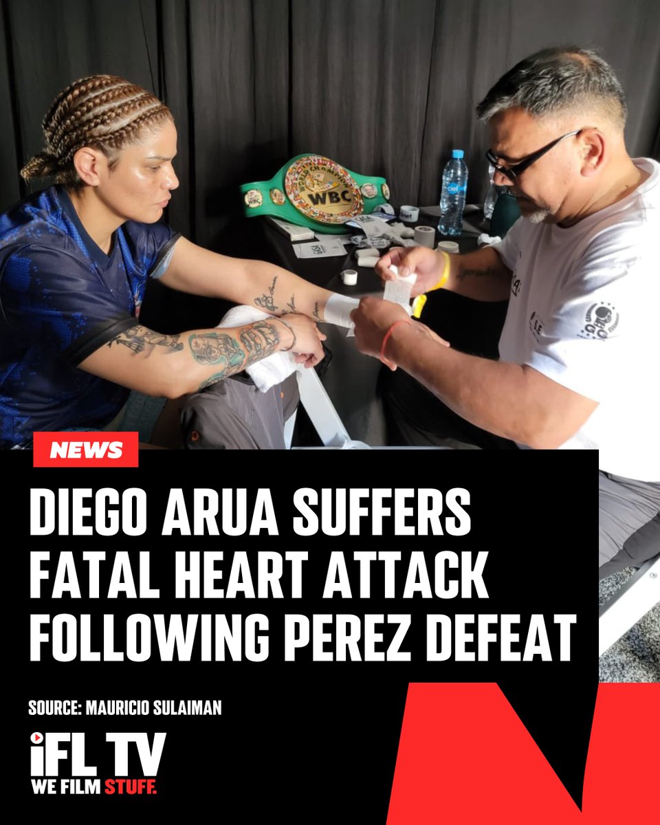 IFLTV's tweet image. Some tragic news overnight...

Diego Arua, the coach of Sabrina Perez, tragically suffered a heart attack following her defeat to Skye Nicolson and passed away in hospital a short time later.

Our thoughts are condolences are with his close family &amp;amp; friends.

Rest in peace 🌹