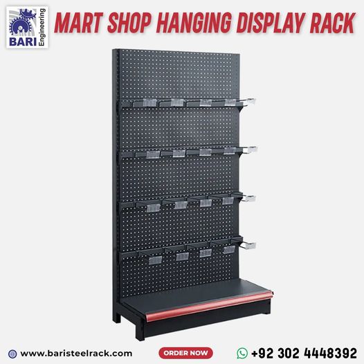 bariengineer001's tweet photo. Mart Shop Hanging Display Rack | Store Rack | Supermarket Racks | Mart Rack
Maximize space & visibility with the Mart Shop Hanging Display Rack. Ideal for supermarkets. #RetailDisplays #StoreRacks #SupermarketRacks #ShopOrganization #Merchandising #RetailFixtures https://t.co/zqOkiyxOC6