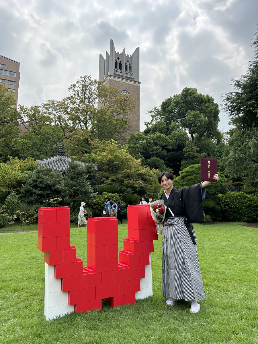 Many congratulations from all of us here at Waseda to everyone who