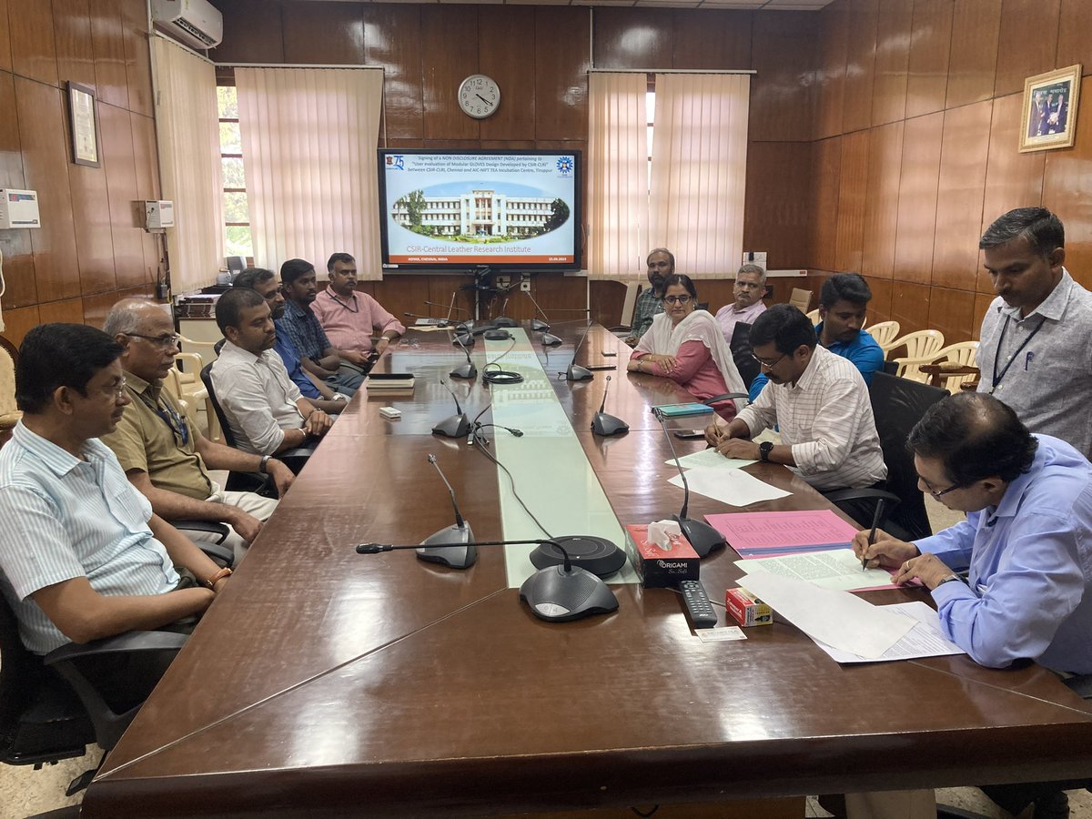 CSIR-CLRI tweet media