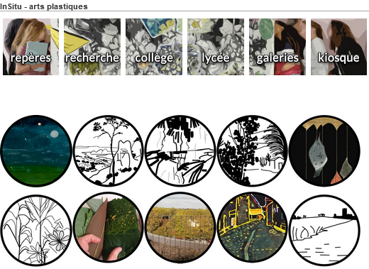 Sur la nouvelle page d’accueil d'#InSitu, dédiée au "#Paysage, espace sensible, grandeur nature, cliquer et retrouver des pépites d'élèves : pedagogie.ac-nantes.fr/arts-plastique…