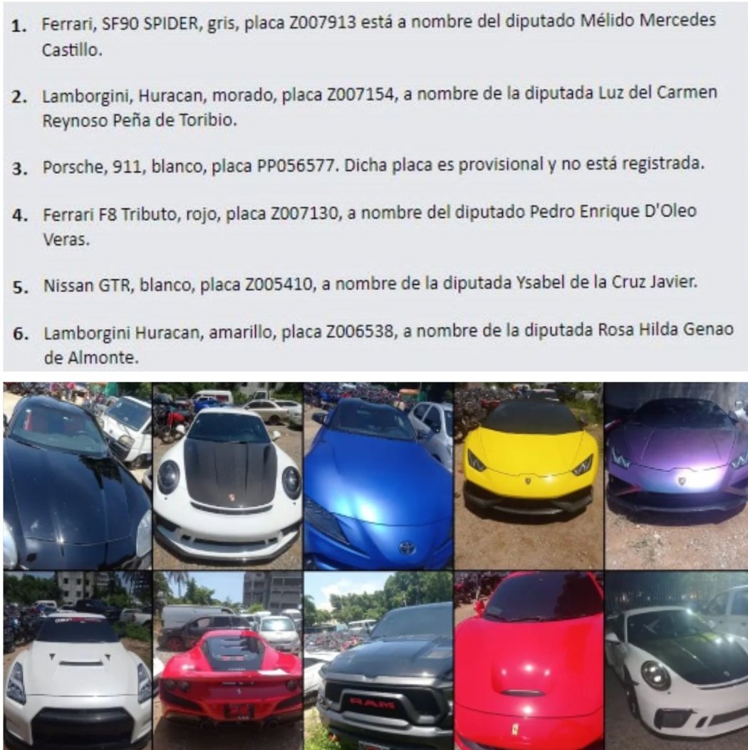 Edwarda77427936's tweet photo. El desorden de la #linconl que tiene los carros deportivos que fueron detenido 10 en total, 6 de ellos son de diputados de la Reputa Dominicana, https://t.co/t9AQVOcy8k