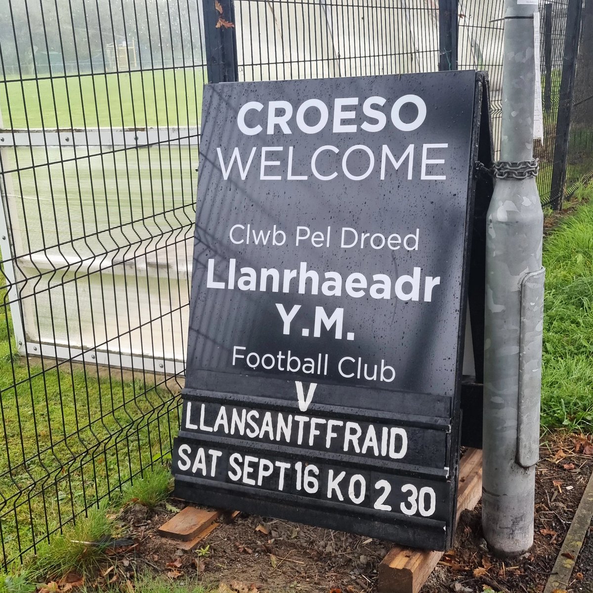 LlanrhaeadrYMFC's tweet photo. Morning all, and it's GAMEDAY once again . Today, we welcome @st_ffraidfc to the #TheatreofTrees for a @lockstockbiz @ArdalNorthern league fixture. Why not come along and support the boys #comeonLlan https://t.co/Gf2eKi80Lt