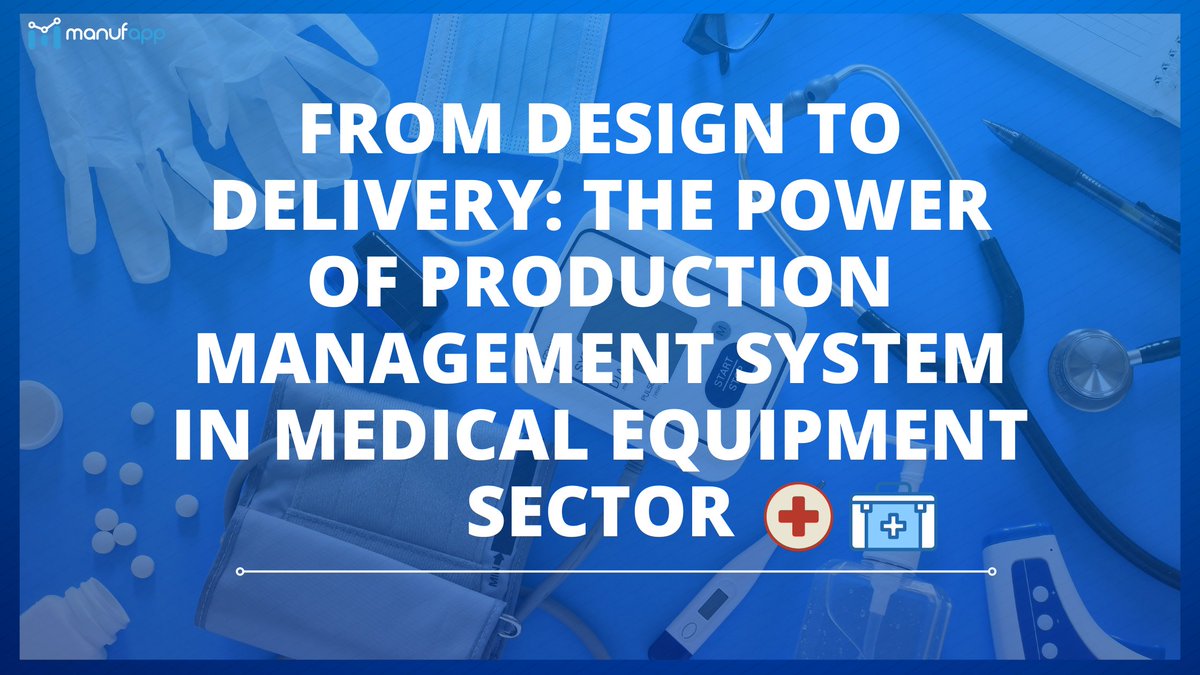 manufapp's tweet image. This blog explores the pivotal role of production management software in the realm of Medical Devices Manufacturing.
manufapp.com/blog/the-power…
#IIoT #manufacturing #prodution