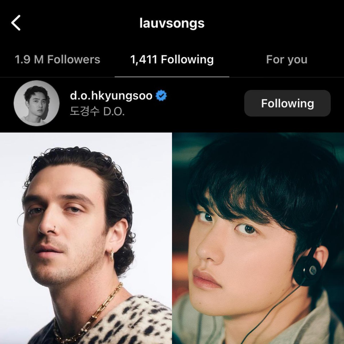 Byulsoo_12's tweet photo. LAUV sigue a #KYUNGSOO en Instagram @lauvsongs x @d.o.hkyungsoo ๐
#EXO @weareoneEXO
#themoonkyungsoo
#11YearsWithDO #Kyungsoo #DoKyungsoo #๋์ค
#DO(D.O.) #์์
#๋๊ฒฝ์ ๐ง๐
#์์๋์ค #music
#Musica #ใใฎใงใณใน
#้ฝๆป็ง #KpopMusicVideo #KPOP https://t.co/GPkyUho7jP