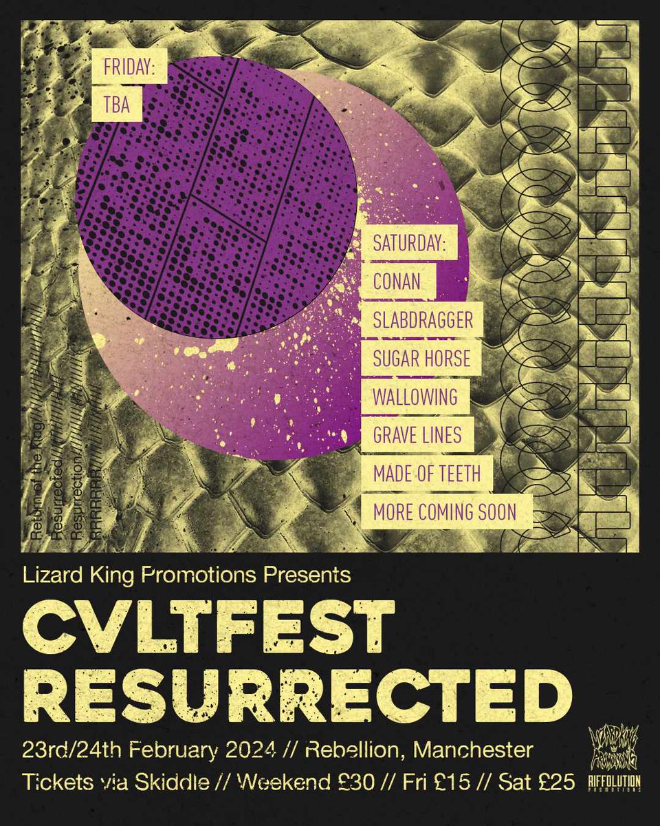 #cvltfest is coming
