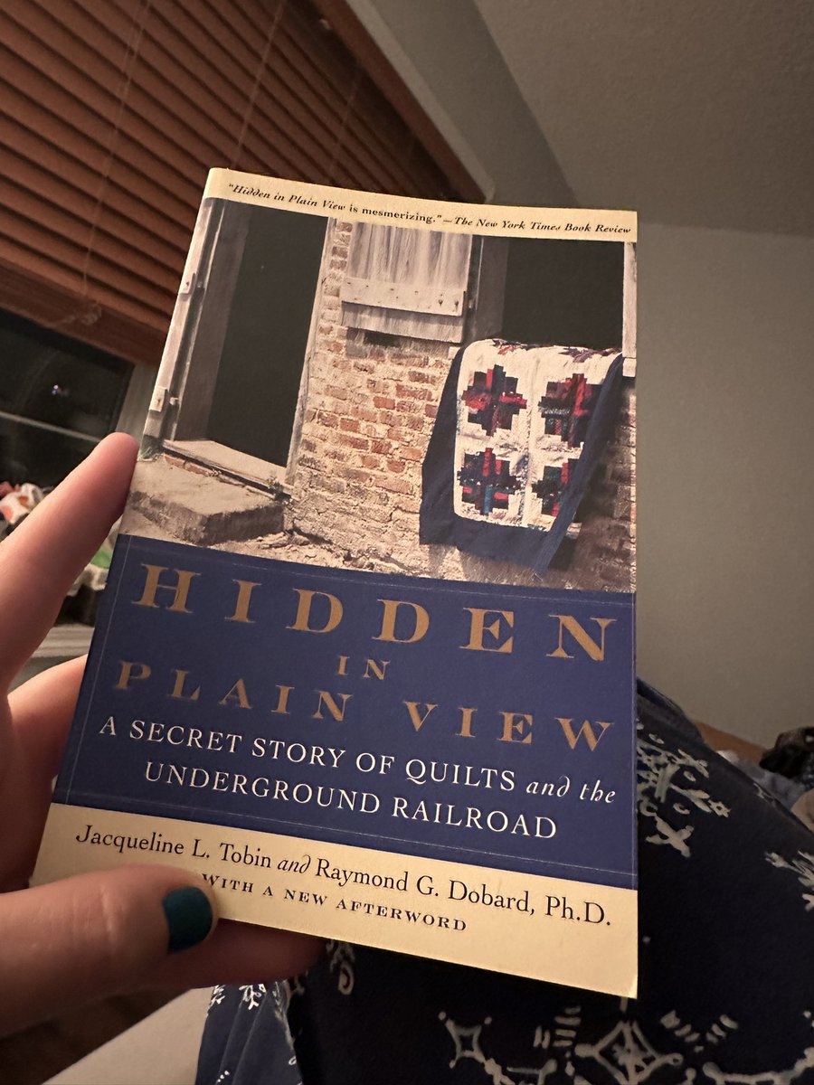 Over the last 6 months, I’ve taken an interest in quilting. While my first project awaits the first snow fall… this book needn’t wait.