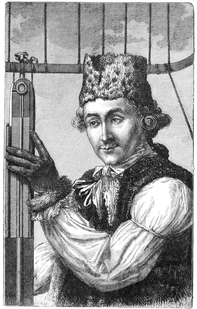 mariobianchi18's tweet photo. Il #16settembre 1819 moriva #JohnJeffries. Finanziò 2 voli in mongolfiera per sé e per Jean Pierre Blanchard per osservazioni scientifiche e meteorologiche. Il primo volo ebbe luogo a Londra il 30/11/1784: era munito di termometro, barometro, elettrometro, igrometro e orologio. https://t.co/UnfRDgAtbU