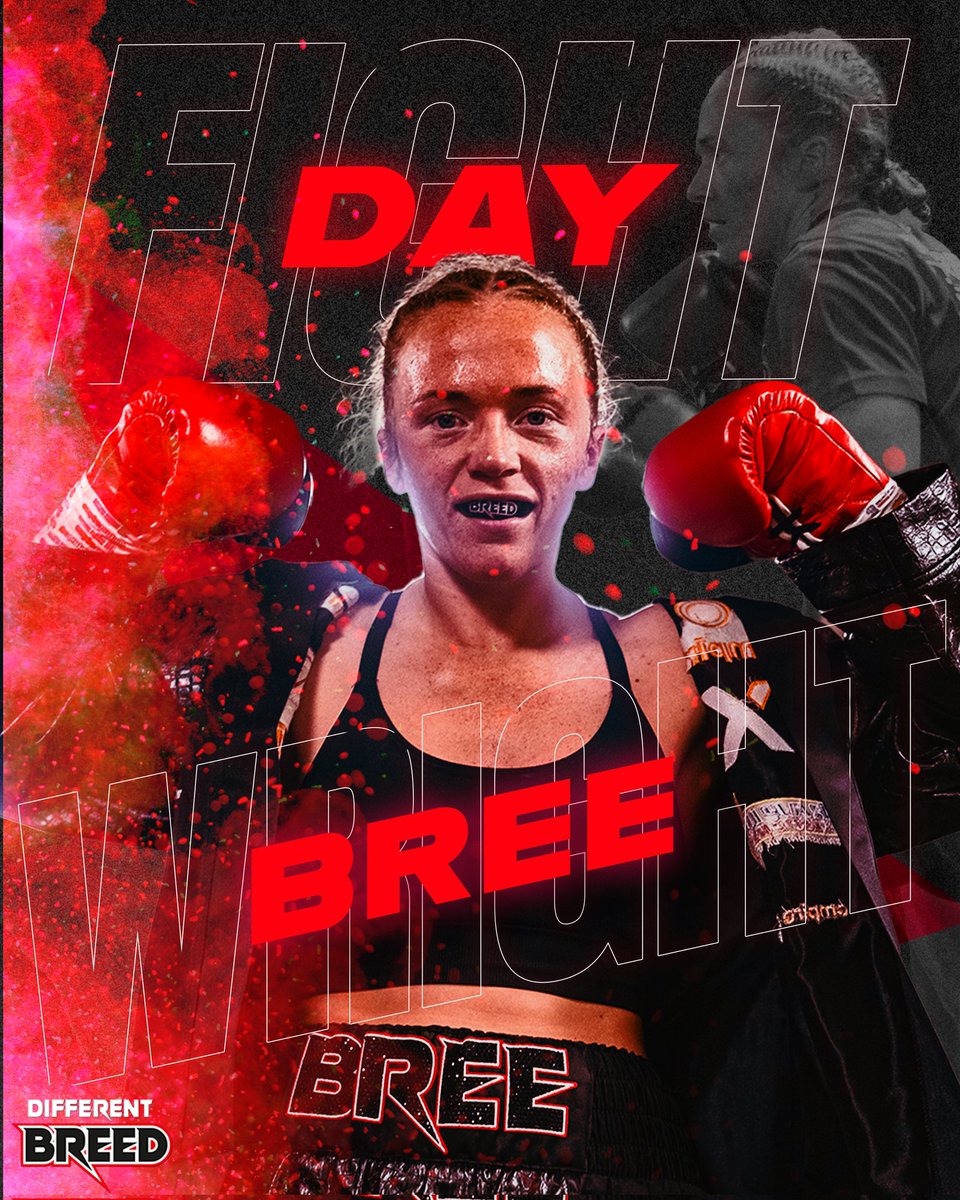 OneEmpireMGMT's tweet image. FIGHT NIGHT ⚔️

@BreeWrightPro is ready to face Sarah Worsfold as part of Team Armouries in The Box Off show tonight!

📍 Telford International Centre | 16.09.2023

Watch the action LIVE at @boxing_social YouTube channel from 6pm

#DifferentBreed #LondonVsLeeds #TheBoxOff