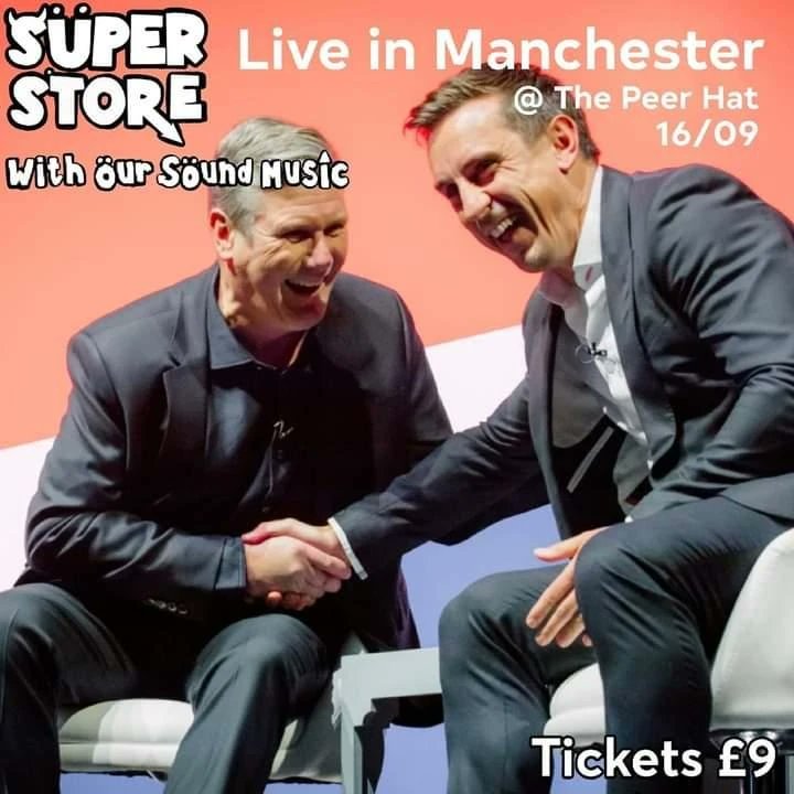 OurSoundMusic3's tweet photo. Tonight at The Peer Hat in #Manchester!

@SuperstoreBand headline plus @thetrustedband &amp; @passivefix are both also raring to go. Save a few quid with an advance ticket here:
https://t.co/HGIPrqHtY3

#manchestergigs https://t.co/JfR2FvFQ9j