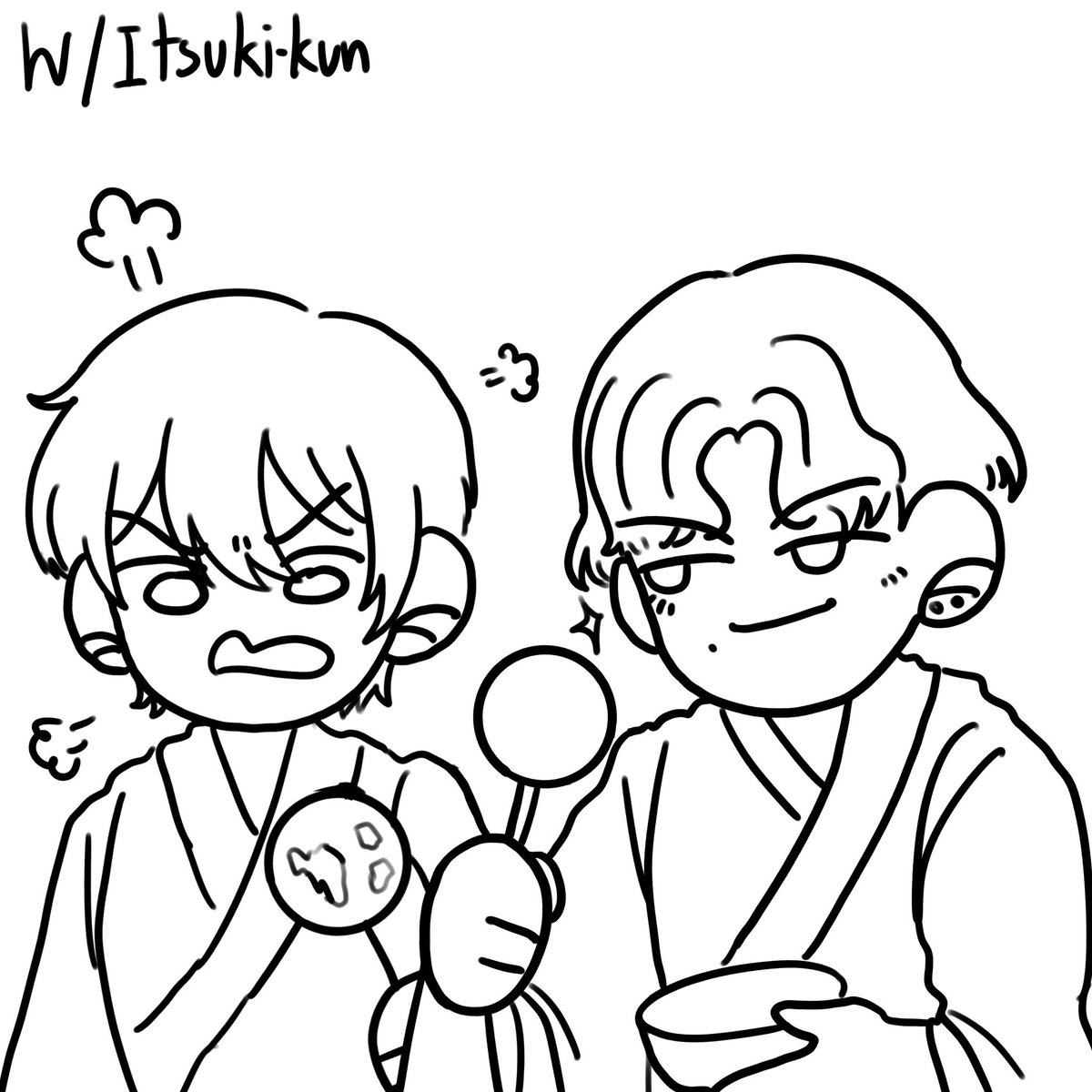 kaeruR_SHC's tweet photo. @SHC_Itsuki  (รุ่นน้องคนสนิทท้าดวล มีเหรอเซมไปจะยอม!✨) https://t.co/Y8EcKMdkJQ
