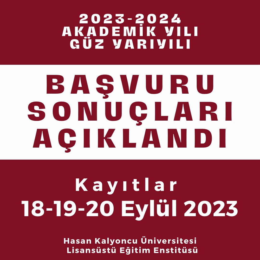 Sonuçlar için 
enstitu.hku.edu.tr/ilanlar/2023-2…

<a href="/hkunv/">Hasan Kalyoncu Üniv</a>