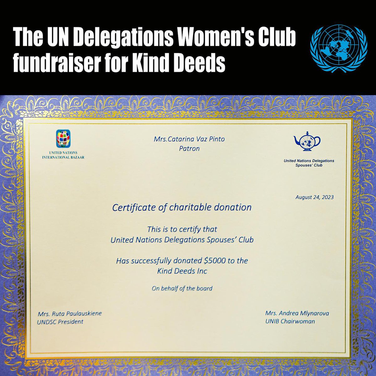 Kind Deeds Organization tweet media