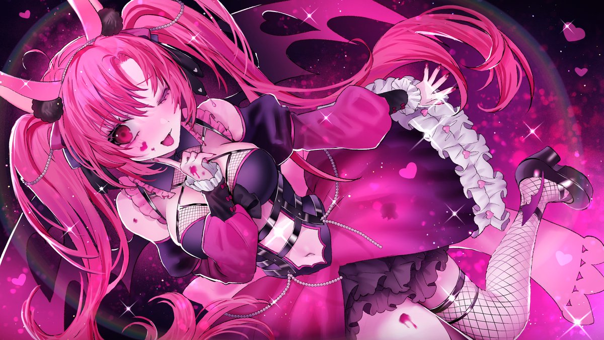 Love at first bite 💗

#fragariart #Vtuber #VtuberEN