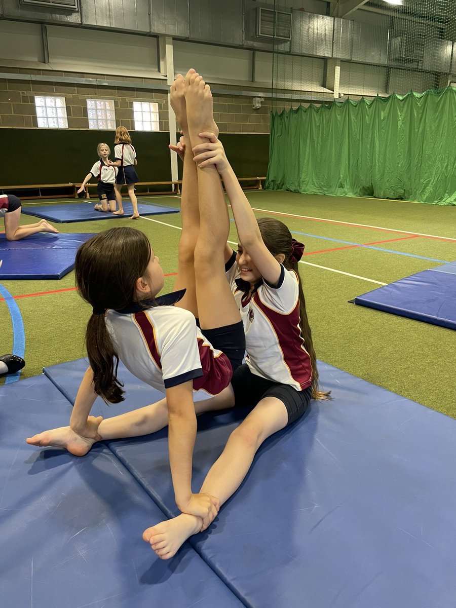 Our first full week back into the PE curriculum. #CCYear6 enjoying their gymnastics lesson, focusing on individual balances and partner balances. #CCSport #CCGymnastics #CCAchieve