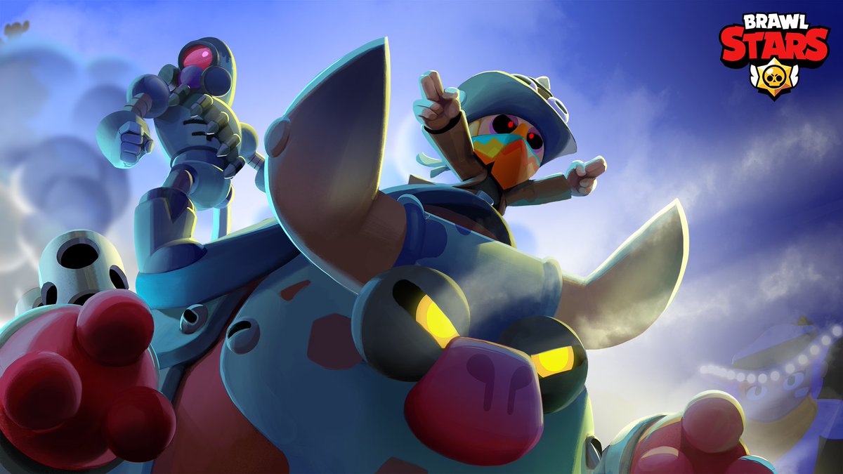 BrawlStars's tweet image. A road warrior, the scale of justice... and his tank has udder for hands 🐮

Rodeo Hank is now available in the Shop! 🐂

#RangerRanch