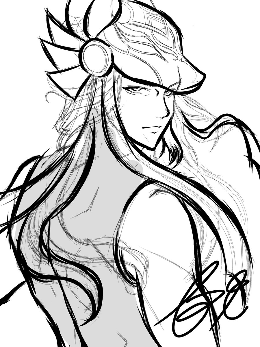 MAARTY_STREET's tweet photo. Hello everyone!! How are you?? I was supposed to share a honkai star rail fanart today but to my surprise, I found this old sketch in my gallery omo
#Cyno #Genshin #genshinimpactfanart #ArtistOnTwitter #artph https://t.co/cHYnGWiXlf