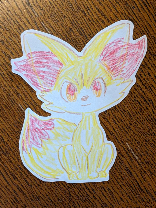 ポケモン描けました 