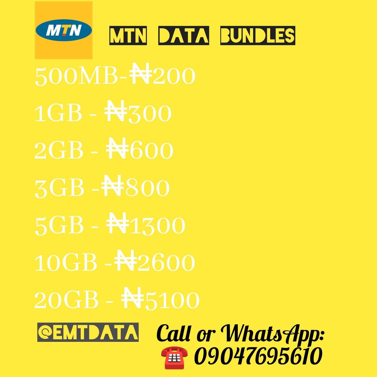 emtplatform's tweet photo. Stay connected with cheap and affordable data deals from @emtplatform 📎📶🌐♻️

#EMTPlatform #Data #SATURDAY #SaturdayMood #Online #SaturdayMorning #onlinenow #SaturdayMorning #StayConnected https://t.co/WyIoykMoml