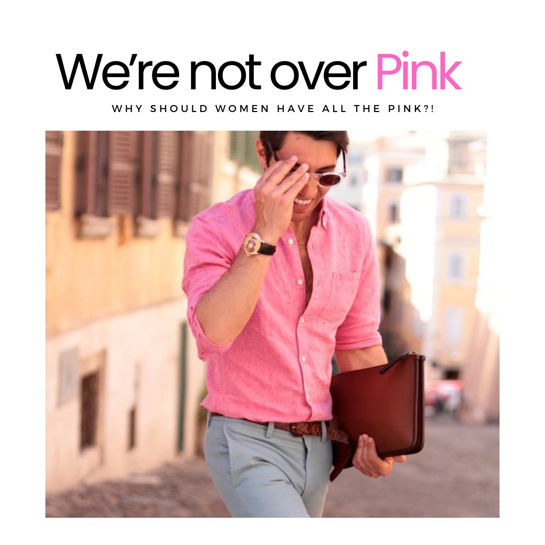 Jolene.club (@joleneclub) on Twitter photo Why should pink be reserved for women? After all, real men aren't afraid to rock a pink shirt – it's just a colour, not kryptonite!
linkedin.com/feed/update/ur… Why should pink be reserved for women? After all, real men aren't afraid to rock a pink shirt – it's just a colour, not kryptonite!
linkedin.com/feed/update/ur…