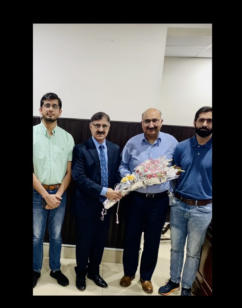 sandtlab's tweet photo. This week, Director STL visited Islamabad and held meetings with several key officials, including DG NLPD, Dr. Saleem Mazhar; DG IPE, Dr. Shahid Soroya; and DG PEMRA, Muhammad Farooq. During these meetings, they engaged in discussions on matters of mutual interest. https://t.co/9JOrqXJWn0