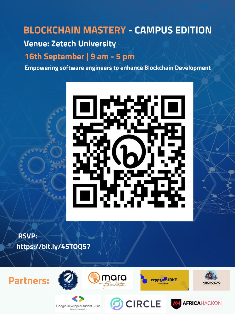 gdsczetech's tweet photo. Ongoing Blockchain Mastery session
#blockchain
#kibokoDAO @KibokoDAOAfrica
#CIRCLE @circle
#mara @maraimpact
#cryptoHUBKE @CryptoHubKE
#zetech @ZetechUni
#gdsc
#gdsczetech https://t.co/ceelcN2v13