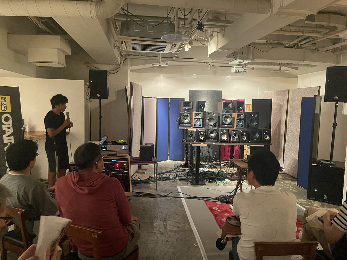 inoueyosuke's tweet image. 続きましてスタジオイクイプメントKS DIGITALの稲田さんのプレゼンです！

otaiweb.com/speaker_sityou/

#ksdigital #studioequipment #otairecord