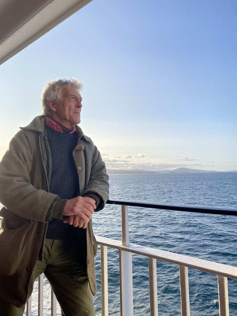 ScentedForager's tweet photo. Stressless after a wonderful @CalMacFerries breakfast. A Uist doc heads over the sea to Skye. #ruralgeneralpractice https://t.co/IFouHiG44r