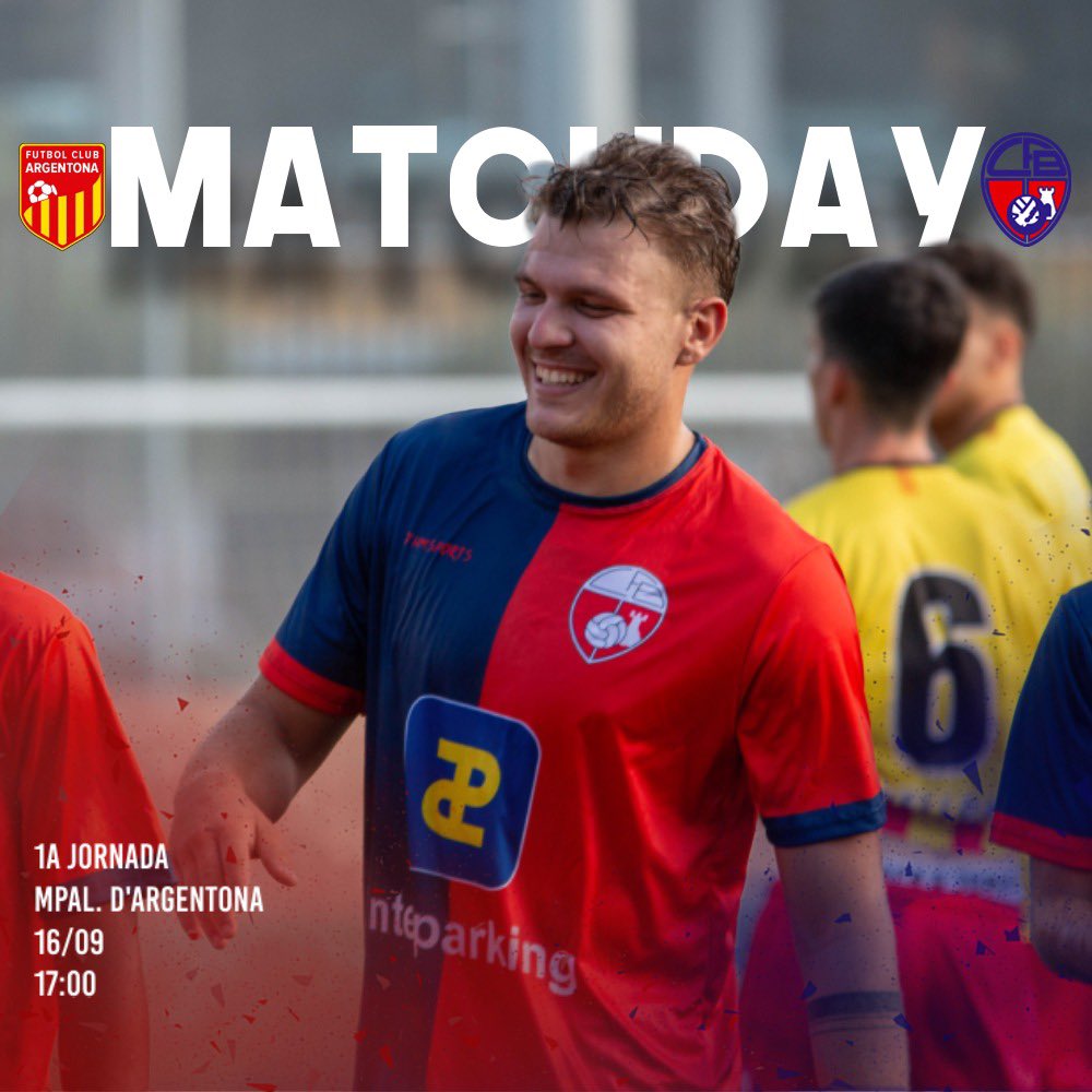 Comença la 1a. Catalana i nosaltres hi sóm! Aquesta tarda a les 17:00h al municipal d'Argentona! Som-hi Begur! 🔴🔴🔵⚽
#UnPobleUnsColors