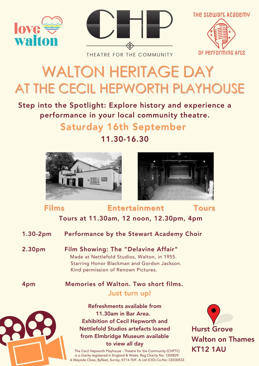 Cecil Hepworth Playhouse tweet media