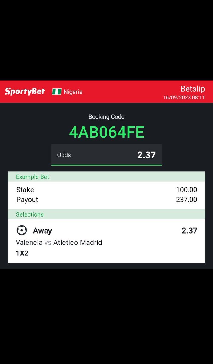 Tinubutips's tweet photo. Sportybet Users ⚠️

Road to win 60M
Let’s go for green. Press follow 😎

https://t.co/Gb9zlC7WNO
https://t.co/Gb9zlC7WNO

Add faith to 2,5&amp;10 odds Also Champs 🏆 

@Ekitipikin @Mrbankstips @LouieDi13 @pbtips_ @Dhavidtips @loudpunts @TalentedFBG @notoriouztips https://t.co/rjoGja4zRn