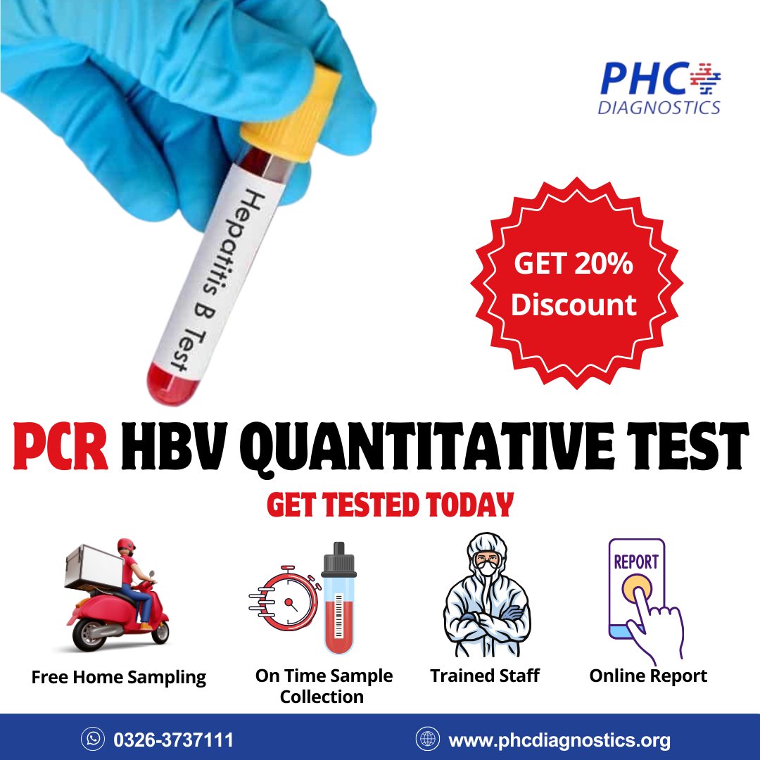 phcdiagnostics's tweet image. Real-Time PCR HBV Quantitative Test

#HBVQuantitative
#QuantitativePCR
#HepatitisBQuantitation
#ViralLoadTesting
#PCRQuantitation
#HBVQuantification
#ViralLoadResults
#PCRQuantitativeTest
#HepBQuantitative
#ViralLoadAnalysis
#HBVPCRQuant
#LabTesting
#ViralLoadMonitoring