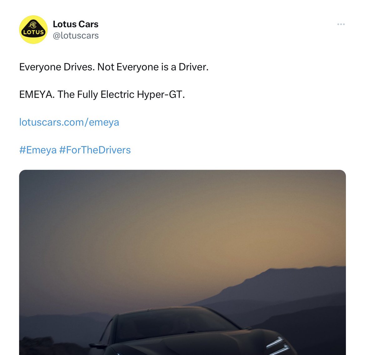 Now then, <a href="/lotuscars/">Lotus Cars</a>, we have a problem.

If ‘not everyone is a driver’ then who are you talking to in this ad? 

If it’s drivers, why prominently mention the non-drivers?

And if it’s non-drivers, then you have a positioning problem…

Am I supposed to buy this car or not? 🤷