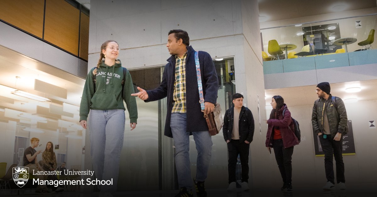 LancasterManage's tweet photo. We're looking forward to welcoming everyone to today's Open Day! 

We can't wait to meet the students and their families joining us and show them around the Management School.

#LoveLUMS #LancasterUniversity https://t.co/uX1CQyPOUD
