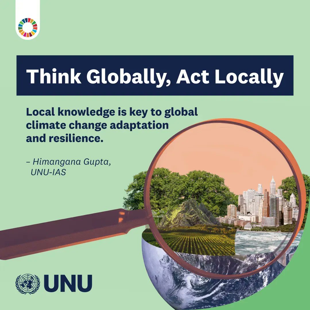 UNUIAS's tweet image. Leading up to the 2023 #SDGSummit, we are sharing #SDGActions by @UNUniversity experts.

@himangana focuses on #localknowledge for #biodiversity &amp;amp; #climate in communities known as socio-ecological production landscapes.

Learn more: buff.ly/3LFF2Vh

#UNU4SDGs #ActNow