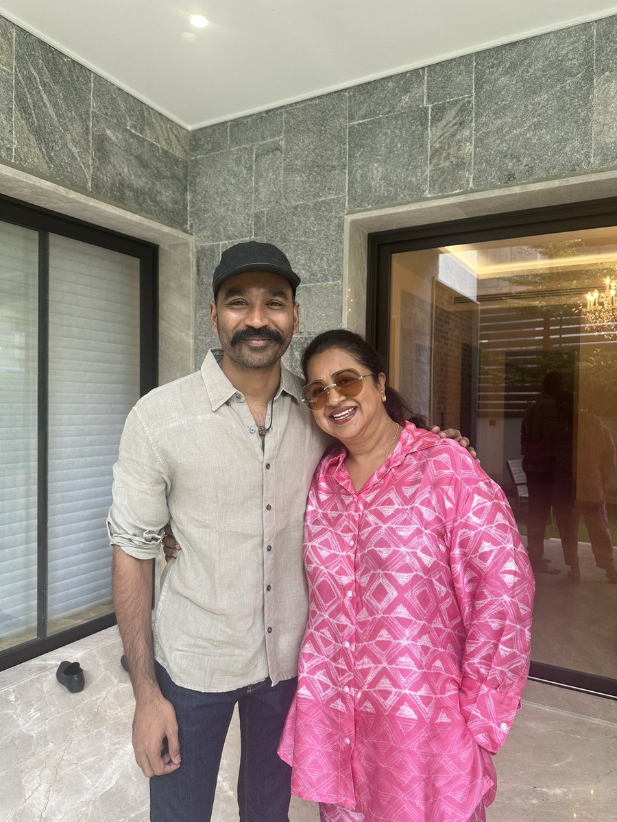 Some people in the industry you share a special bond <a href="/dhanushkraja/">Dhanush</a>  he is one ❤️❤️❤️❤️❤️<a href="/realsarathkumar/">R Sarath Kumar</a> house warming 🙏🙏