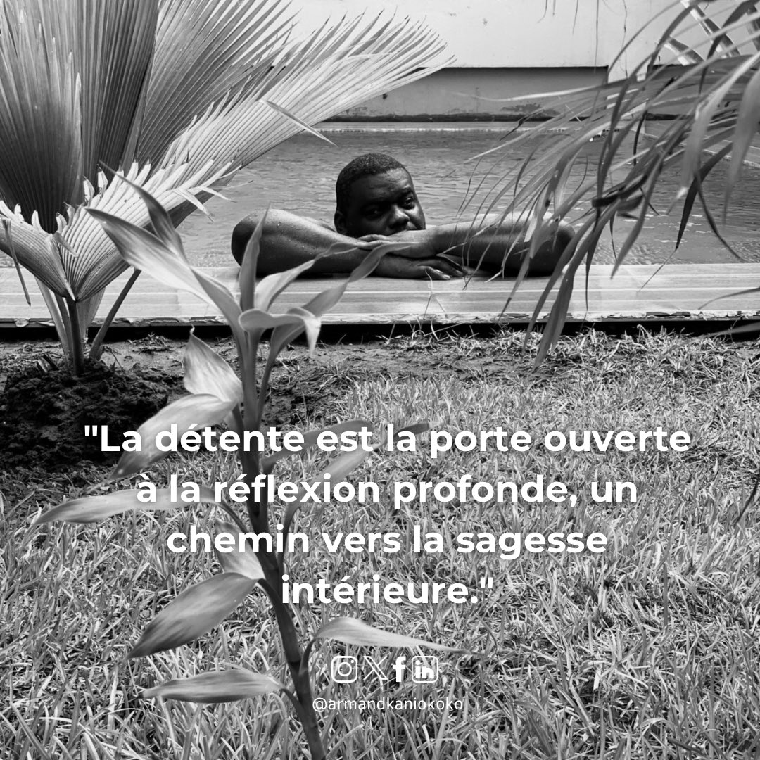 🌟 Libérez l'esprit, respirez profondément et laissez la sagesse intérieure s'épanouir. La détente est la porte vers une réflexion profonde et une clarté d'esprit. Bon weekend, rempli de moments paisibles et de découvertes intérieures. #Détente #Réflexion #Sagesse #WeekendZen 🌼