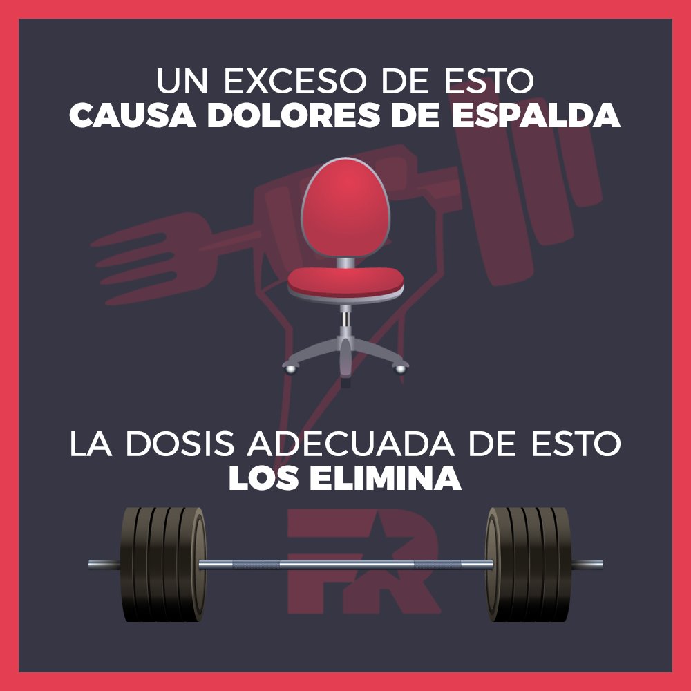 FITrebelde's tweet photo. La debilidad muscular causa muchos más dolores que los ejercicios de fuerza. https://t.co/CKUk8mqjDW
