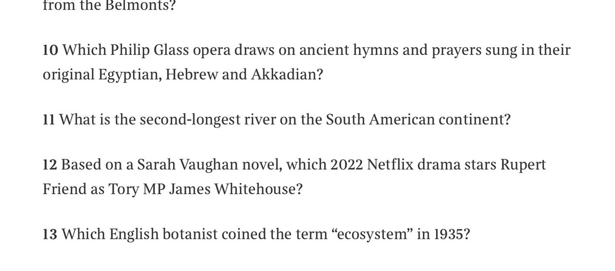 Look 👀 @SVaughanAuthor you are in the Times Daily Quiz!