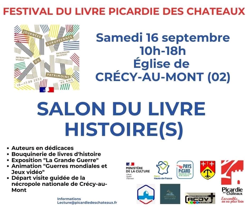 ACJV02's tweet photo. Nous vous attendons à Crécy Au Mont pour le salon du livre Historique avec quelques jeux consacrés aux guerres 14-18 et 39-45 https://t.co/VkF249JsTO