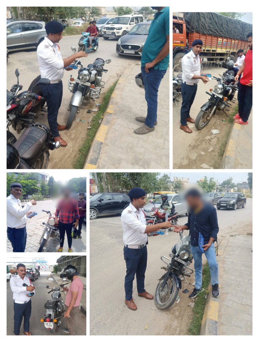 Gurugram Traffic Police tweet media