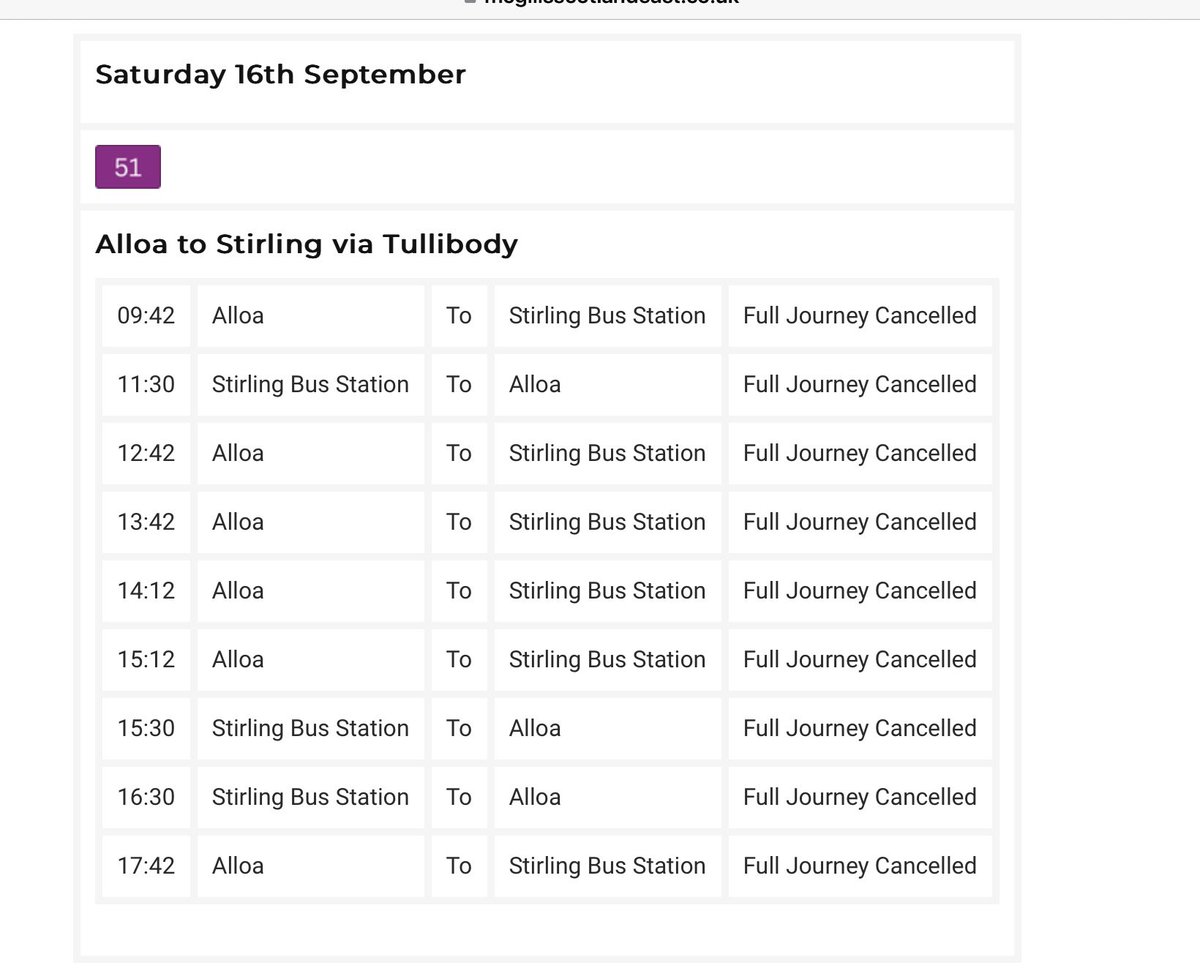 bus_oma's tweet photo. Somethings not working #MidBluebird #McGillsEast going backwards folk can’t rely on these services PR doesn’t match reality on the ground-needs addressed asap @StirlingCouncil @ClacksCouncil @StirObserver @alloatiser @markruskell @EvelynTweedSNP @AlynSmith https://t.co/qku5J37Lqf