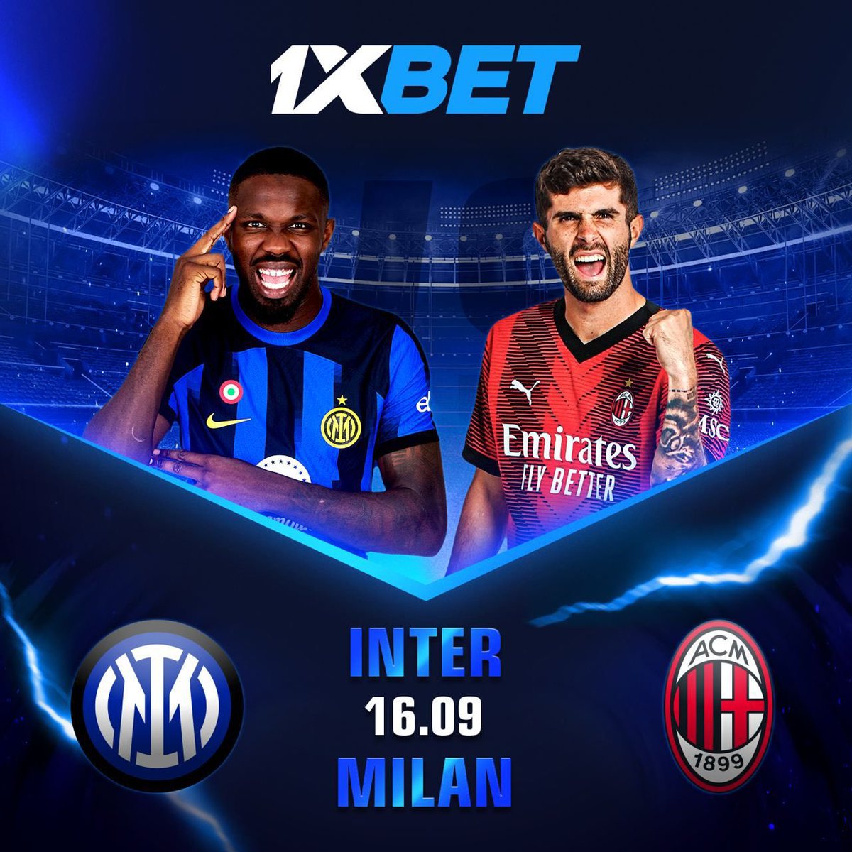 🔵🔴Stunning Milan Derby

Make your choice and enjoy these great teams with 1xBet!

Using the link ➡️ bit.ly/447KINS and promo code: FRANKCUTEX for bonus on your win ⚽️