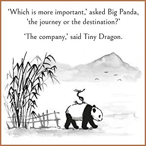 A PhD student who recently finished her dissertation gave me the book “Big Panda and Tiny Dragon” from James Norbury. This page resonated so much. Does it also apply to your academic journey or would you disagree?

#AcademicTwitter #PhDlife #PhDchat