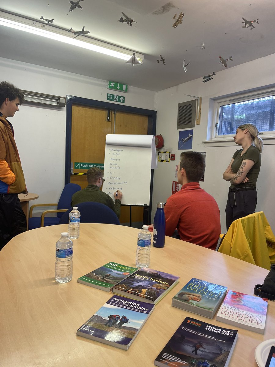 barryamcadam's tweet image. Lowland Leader Training Day 1, into to the Award and basic navigation 🧭 😊