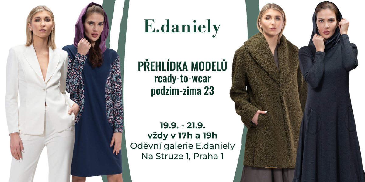e_daniely's tweet photo. Šest menších přehlídek
--
https://t.co/hnp1QaRxmJ
#fashionshow https://t.co/oQjrKyeA57