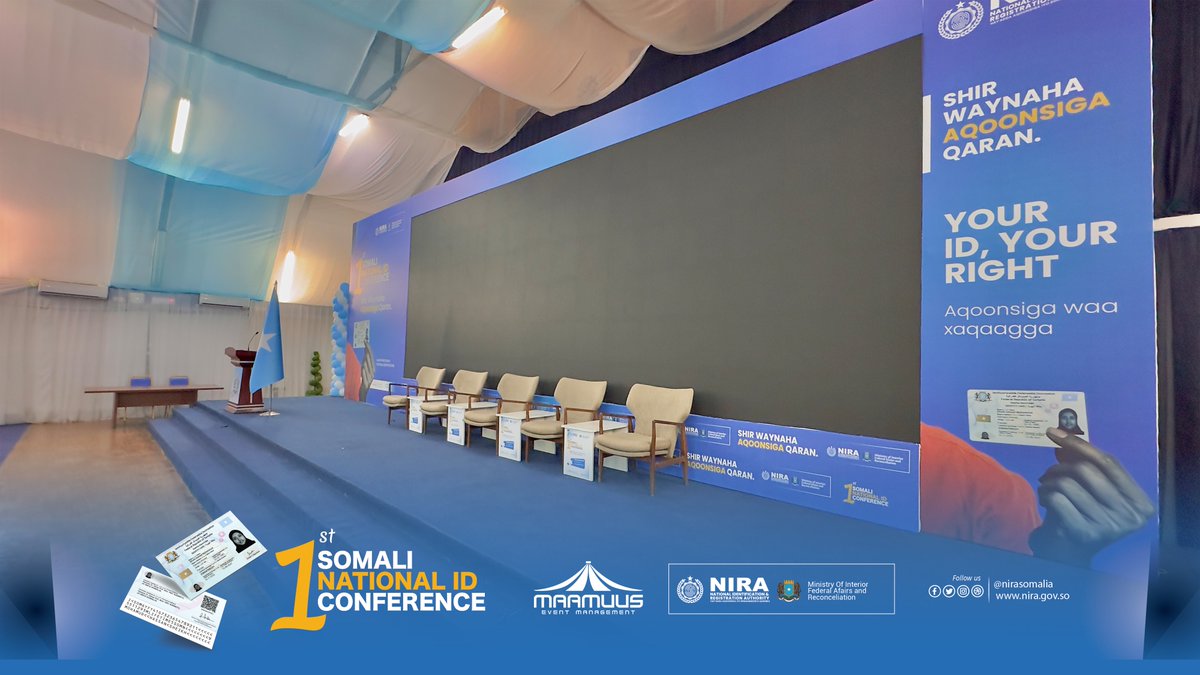 Bdigitalafrica's tweet image. 🇸🇴 Somalia's Digital National ID Launch: Embracing the Future!

🙌🏽📷 #SomaliaDigitalID #MoIFAR #ID4All #SNIDC2023 #Bedigital #MaamuusEvents #SomaliaEvents #Somalia