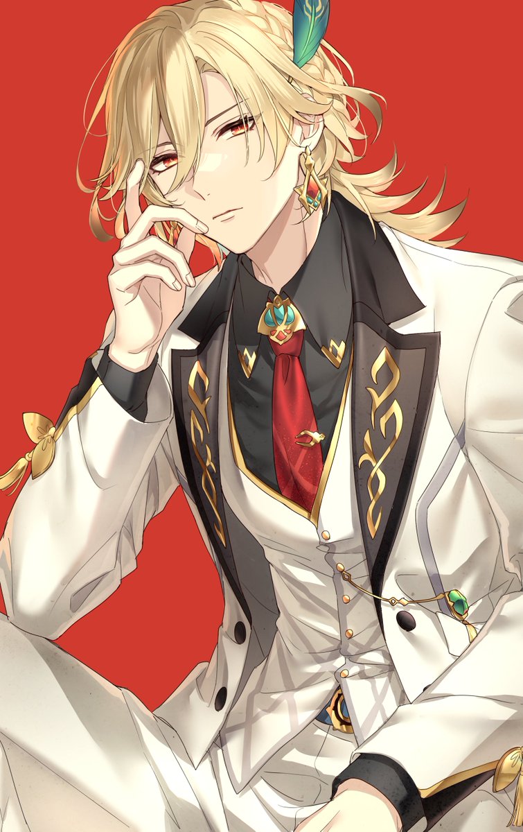 KokoTendon's tweet photo. 🏛️suit #kaveh #Genshin https://t.co/qNm17DTA6W