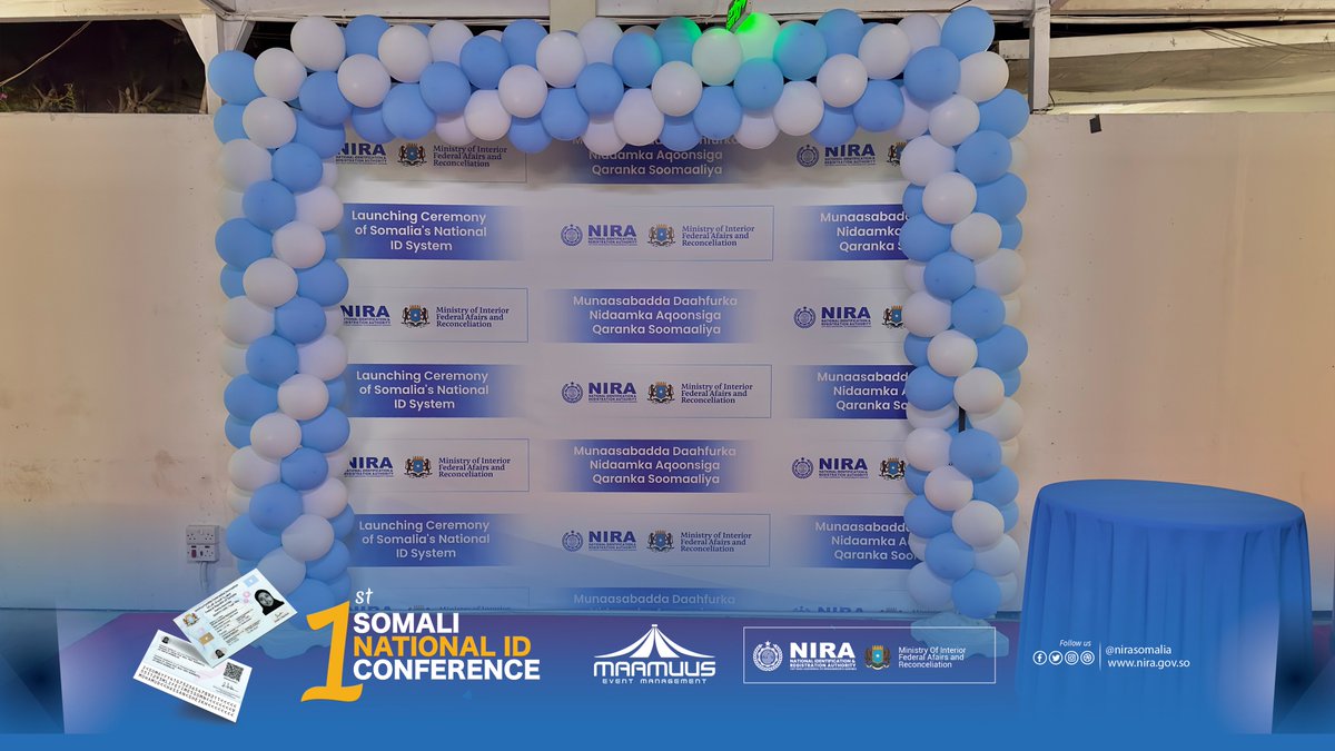 Bdigitalafrica's tweet image. 🇸🇴 Somalia's Digital National ID Launch: Embracing the Future!

🙌🏽📷 #SomaliaDigitalID #MoIFAR #ID4All #SNIDC2023 #Bedigital #MaamuusEvents #SomaliaEvents #Somalia